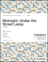 Midnight, Under the Street Lamp SATB choral sheet music cover